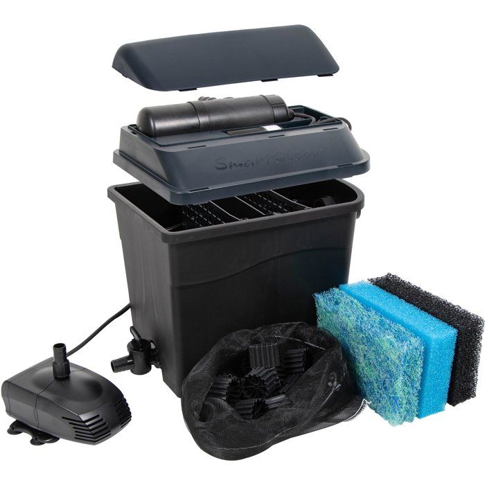 Filtro per laghetto a gravit� - UBBINK - SmartClear 9000 PlusSet - 9W UV-C - pompa proLine 3000 - 4500-9000 L