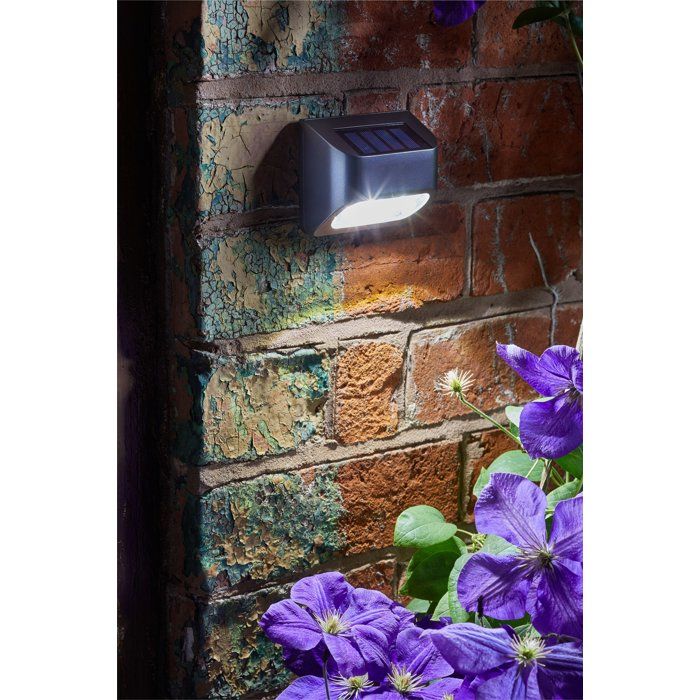 Faro solare - SMART SOLAR - Per recinzione o muro - 10L