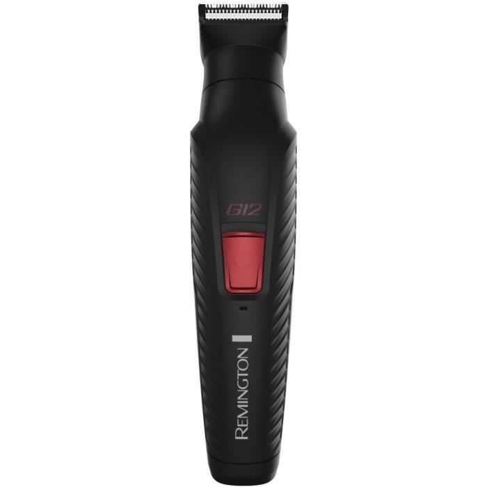 Kit multifunzione - REMINGTON - Serie G12 Grafite - 12 in 1 - Lame autoaffilanti - Durata batteria 40 min - USB