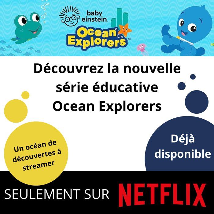 BABY EINSTEIN Ocean Explorers Opus' Shake & Soothe Massaggiagengive, giocattolo e sonaglio, dalla nascita