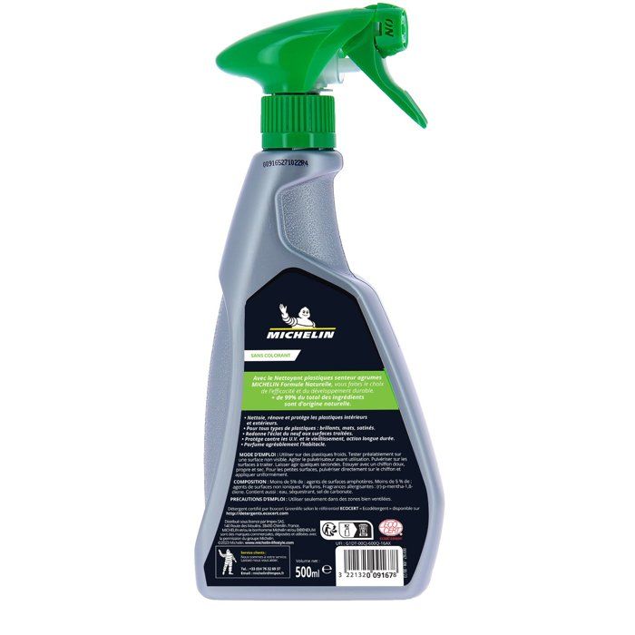 Detergente per plastica MICHELIN Citrus 500 ml