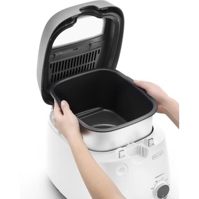 Friggitrice - DELONGHI - FS6067 - 2,4 L - 1700 W - 41,5 x 29 x 26 cm - Grigio / Nero