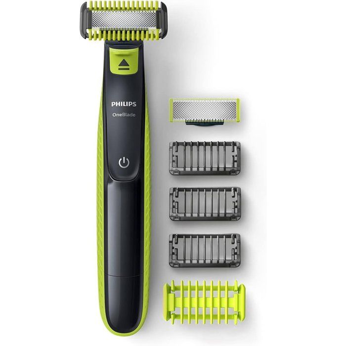 Rasoio elettrico - PHILIPS - OneBlade - Lama bidirezionale - Pettini inclusi - Autonomia della batteria: 30 minuti