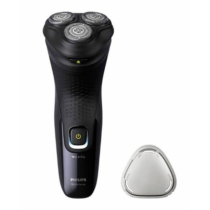 Rasoio elettrico - PHILIPS - Serie 3000X X3021/00 - Uso asciutto e bagnato - Lame ComfortCut - Testine flottanti 3D