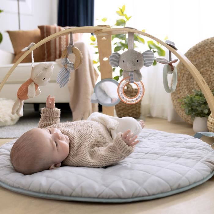 Tappetino gioco INGENUITY Cozy Spot � Piumino reversibile Activity Gym - Loamy �