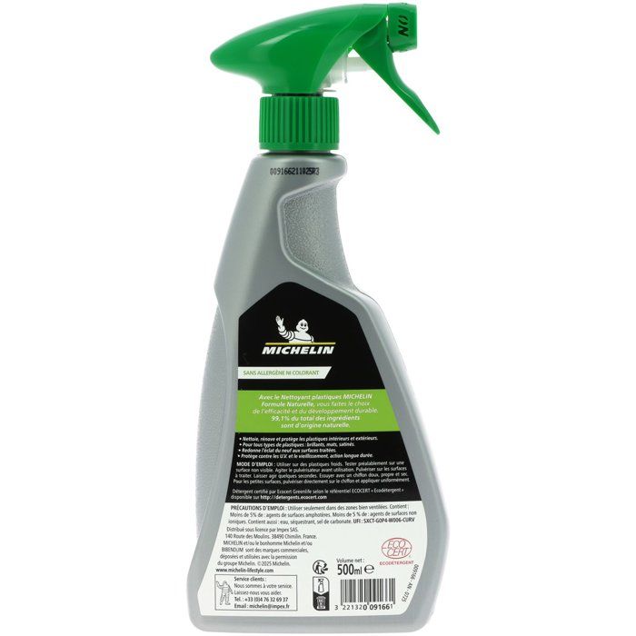 Detergente per plastica MICHELIN 500 ml