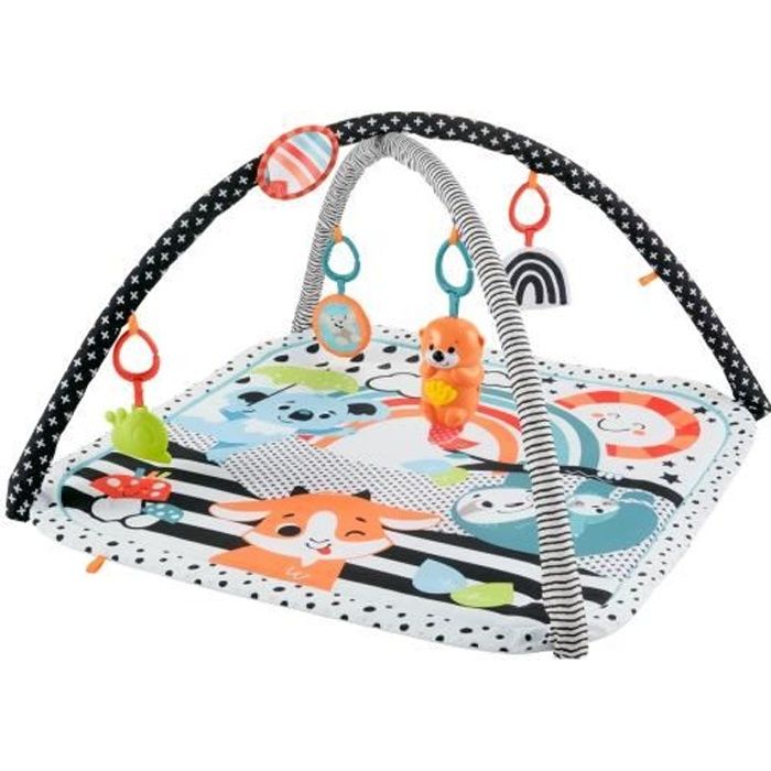Fisher-Price - Il mio tappetino sensoriale 3 in 1 - Giocattolo per la nascita della prima et�