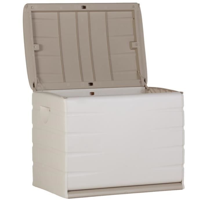 scatola di immagazzinaggio beige 190L