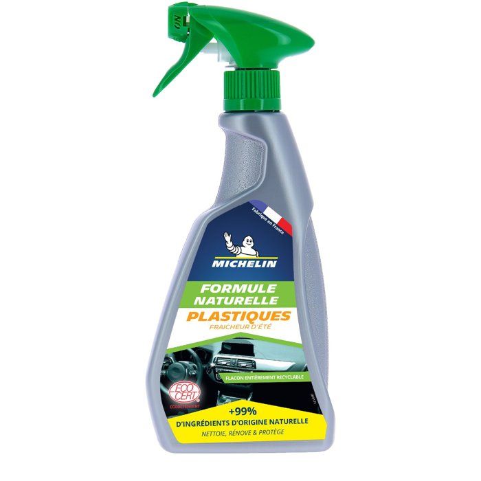 MICHELIN - Detergente ecologico per plastica - Freschezza estiva - 500 ml