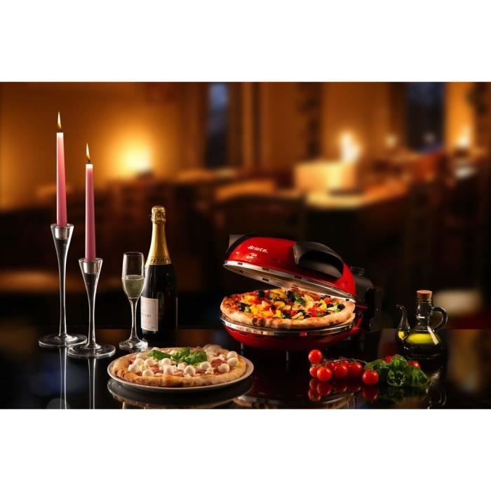 Forno per pizza Ariete Da Gennaro 1200 W Rosso e nero