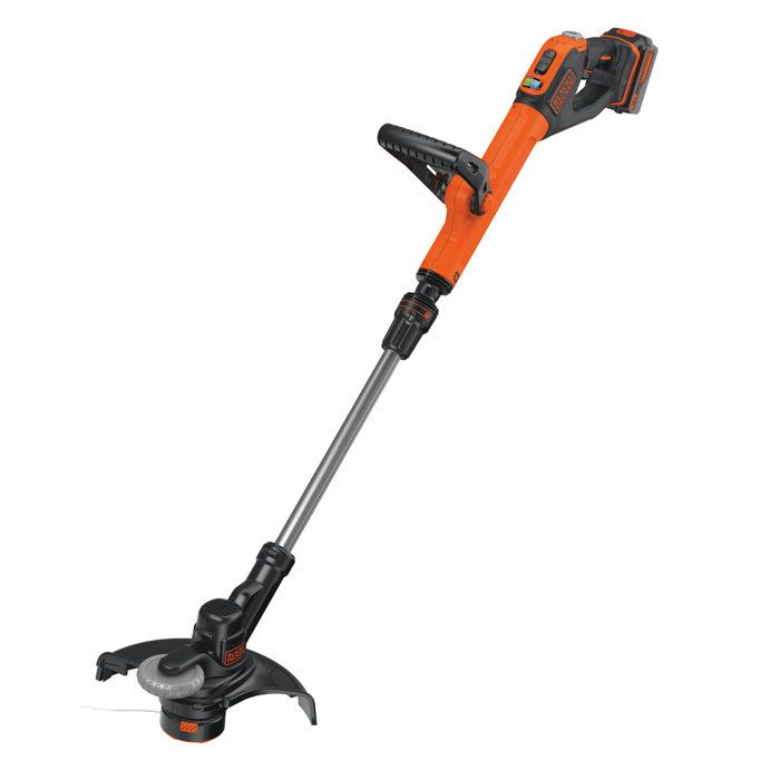 BLACK & DECKER POWERCOMMAND 18V LITHIUM Cordless 30cm - 4Ah cord cutter - 1 battery - 1 reel of 10m 1.6mm wire - 1 charger
