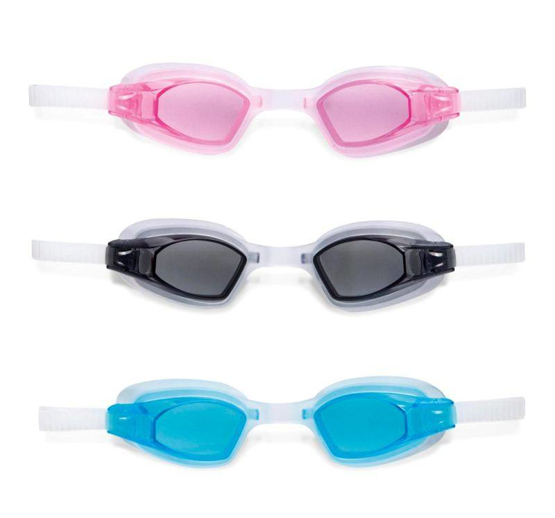 INTEX OCCHIALINI FREE STYLE PERBIMBI ETA' 8+ COLORI ASSORTITI 55682