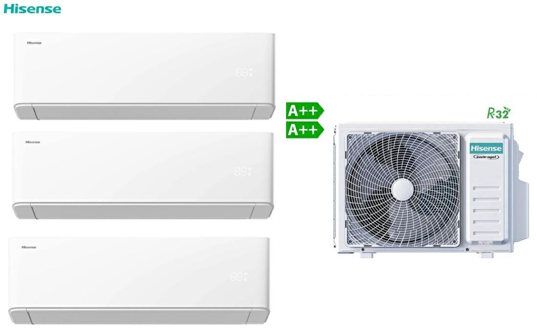 HISENSE TRIAL 9/9/12000BTU UNIAIR WIFI A++/A++ HB25/35XU0A/3AMW62U4RJC