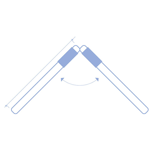 Galvanized Metal Scissor Frame