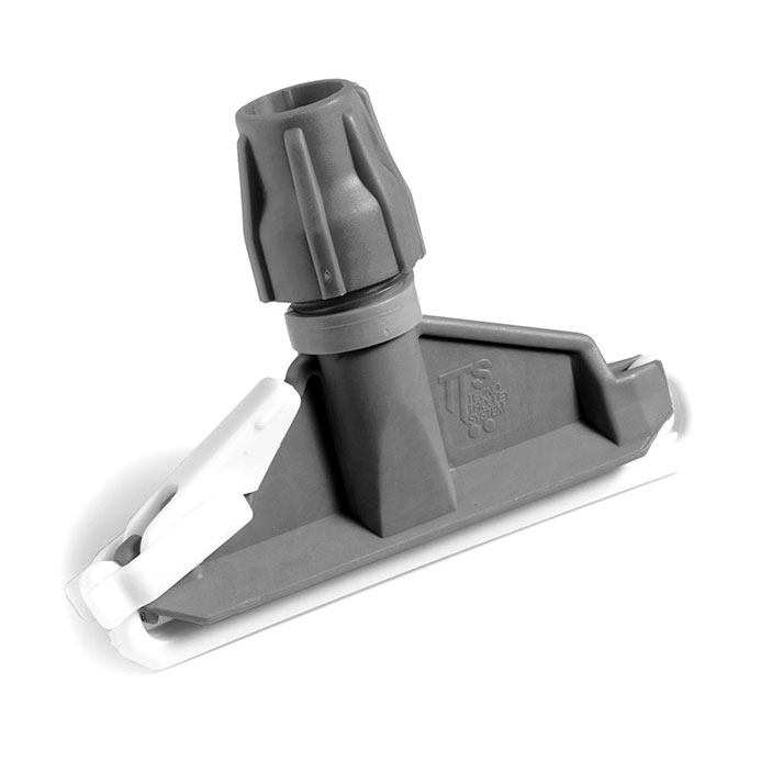Gray Plastic Mop Clamp