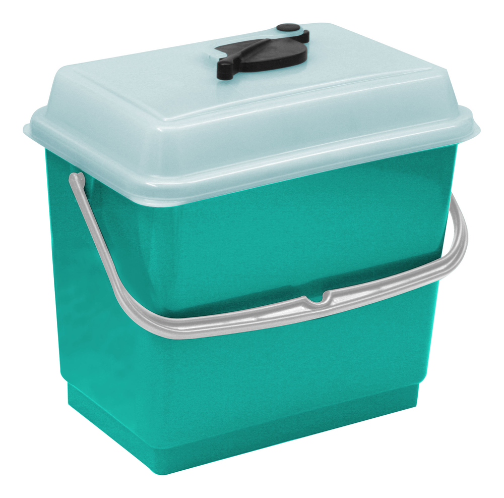 4 L Bucket with Lid - Green
