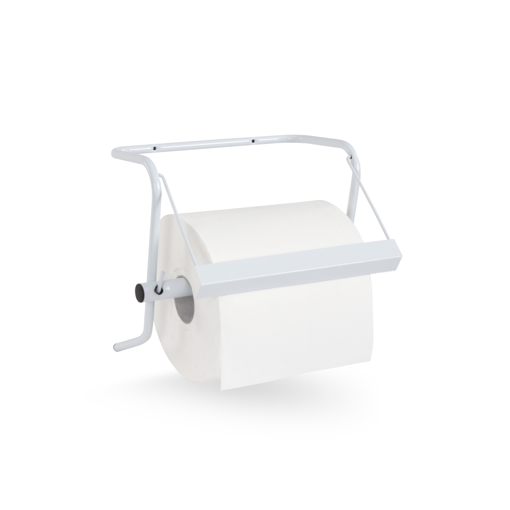 Wall-mounted toilet roll dispenser