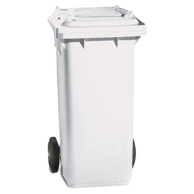120 Lt. white dustbin