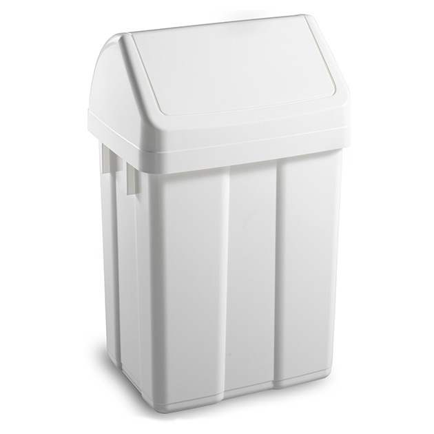Max 25 Lt. white dustbin