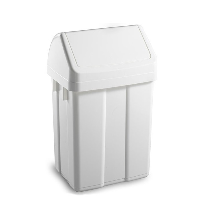 Max 12 Lt. white dustbin