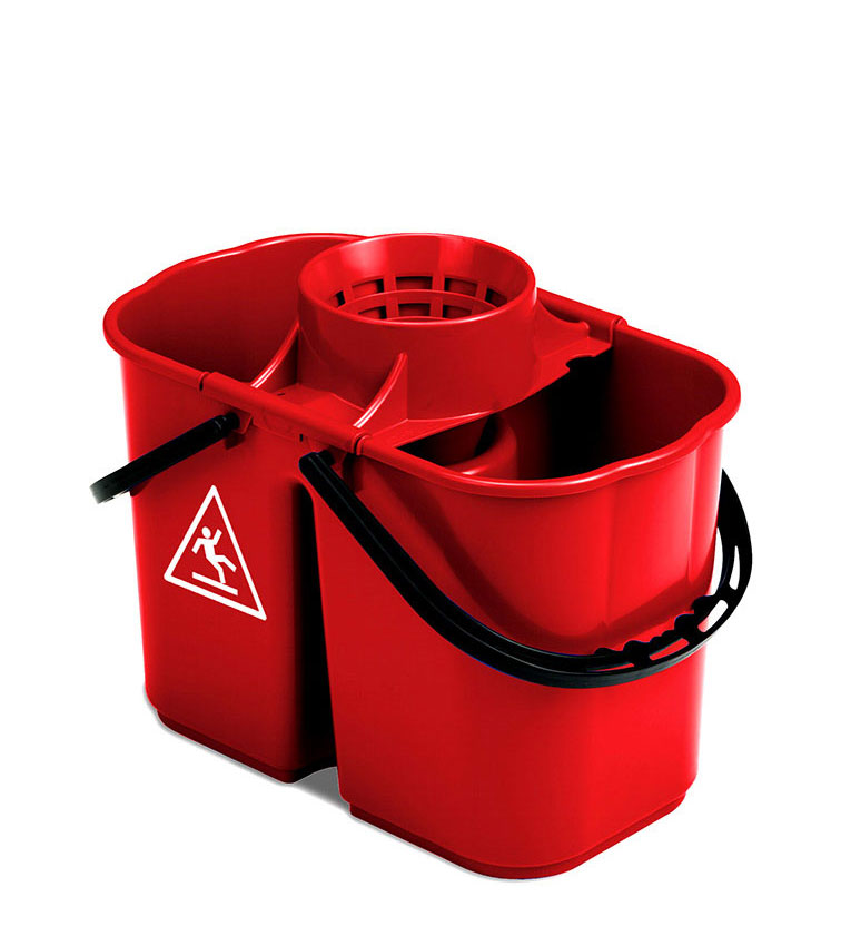 Fox 8+6 L double industrial mop bucket
