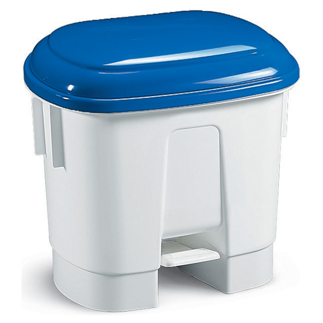 30 Lt. blue Derby dustbin