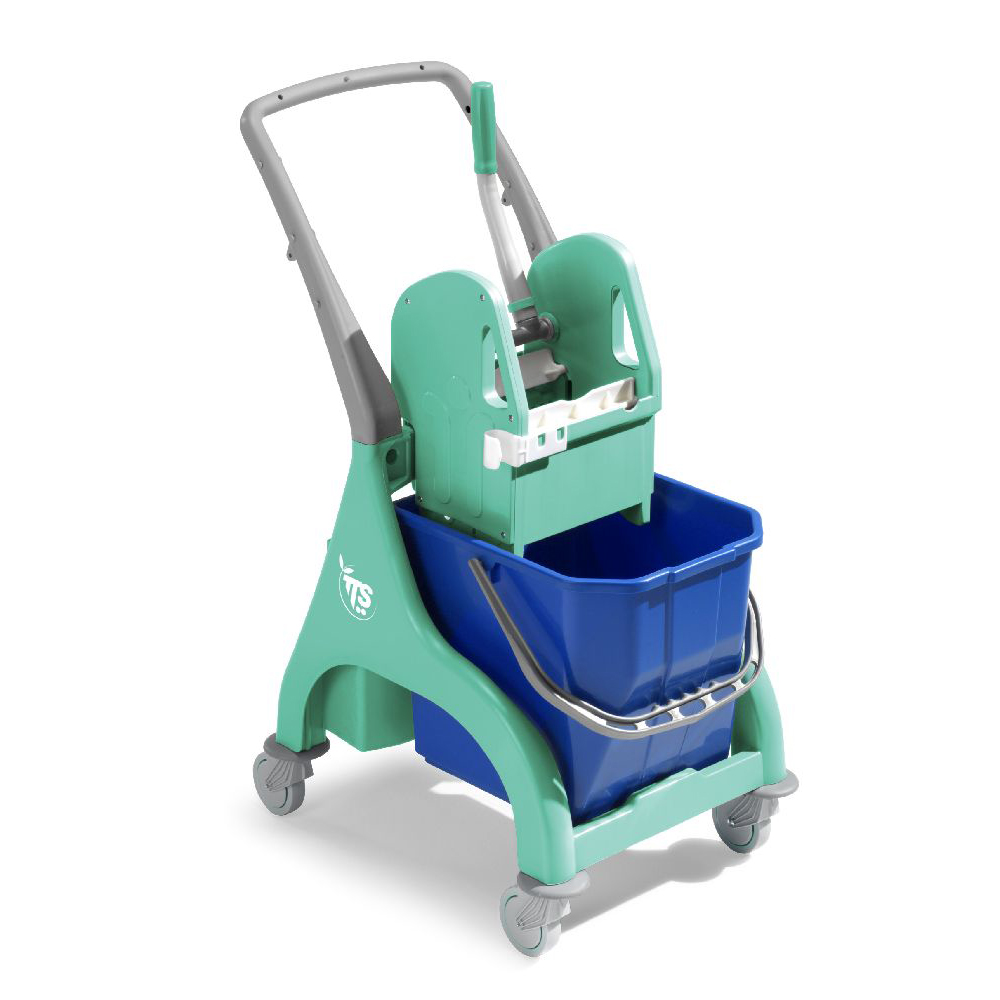 Nick green 15 Lt. trolley with U-handle