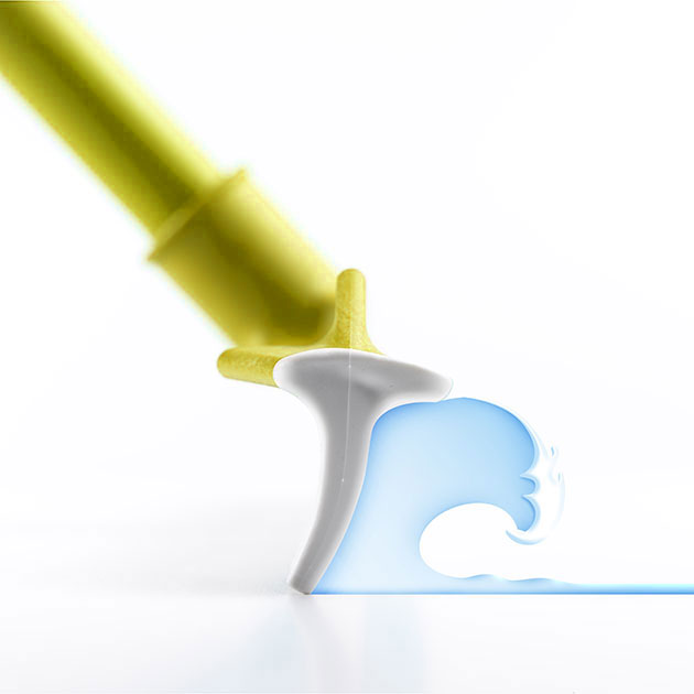 Dike 55 cm Yellow Water Squeegee