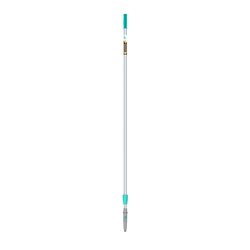 2-piece telescopic aluminum rod of 200 cm. with lightning connection