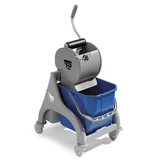 Nick gray 15lt professional cleaning trolley with Dry wringer