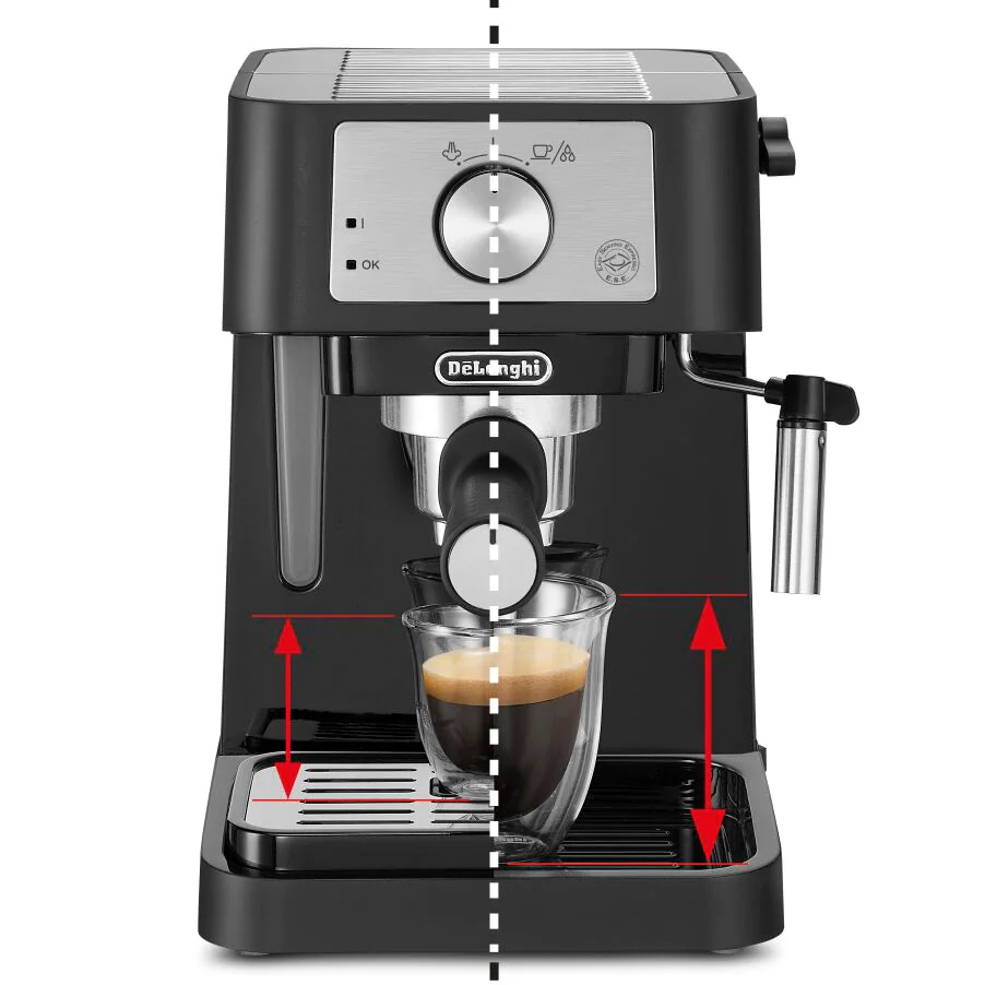 Stylosa EC260 Manual Espresso Machine - Black