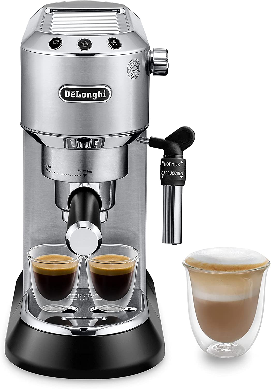 Dedica Style EC 685.M Metal manual coffee machine