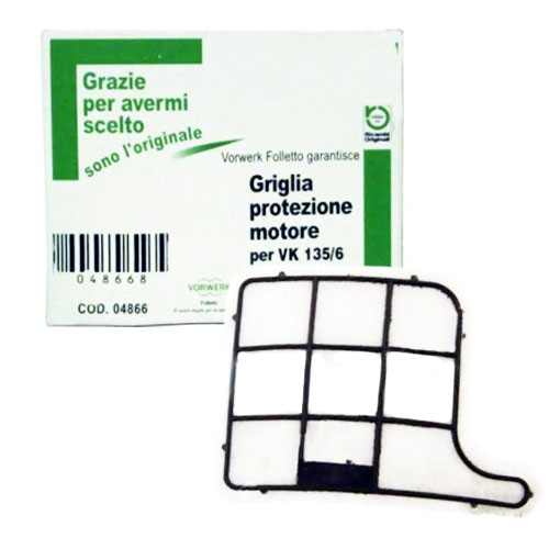 Engine protection grill for Folletto VK 135 - VK 136