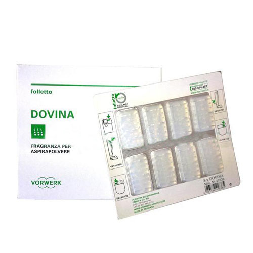 Pack of 8 Dovina Perfumes for Vorwerk Goblin