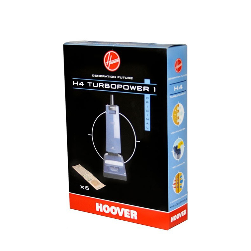 Pack of 5 H4 Turbopower paper bags