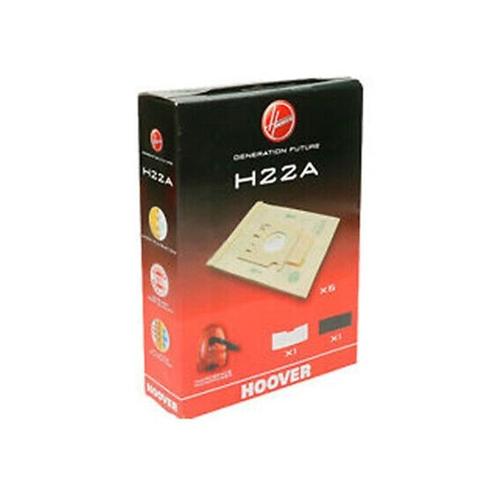 Pack of 5 H22A paper bags