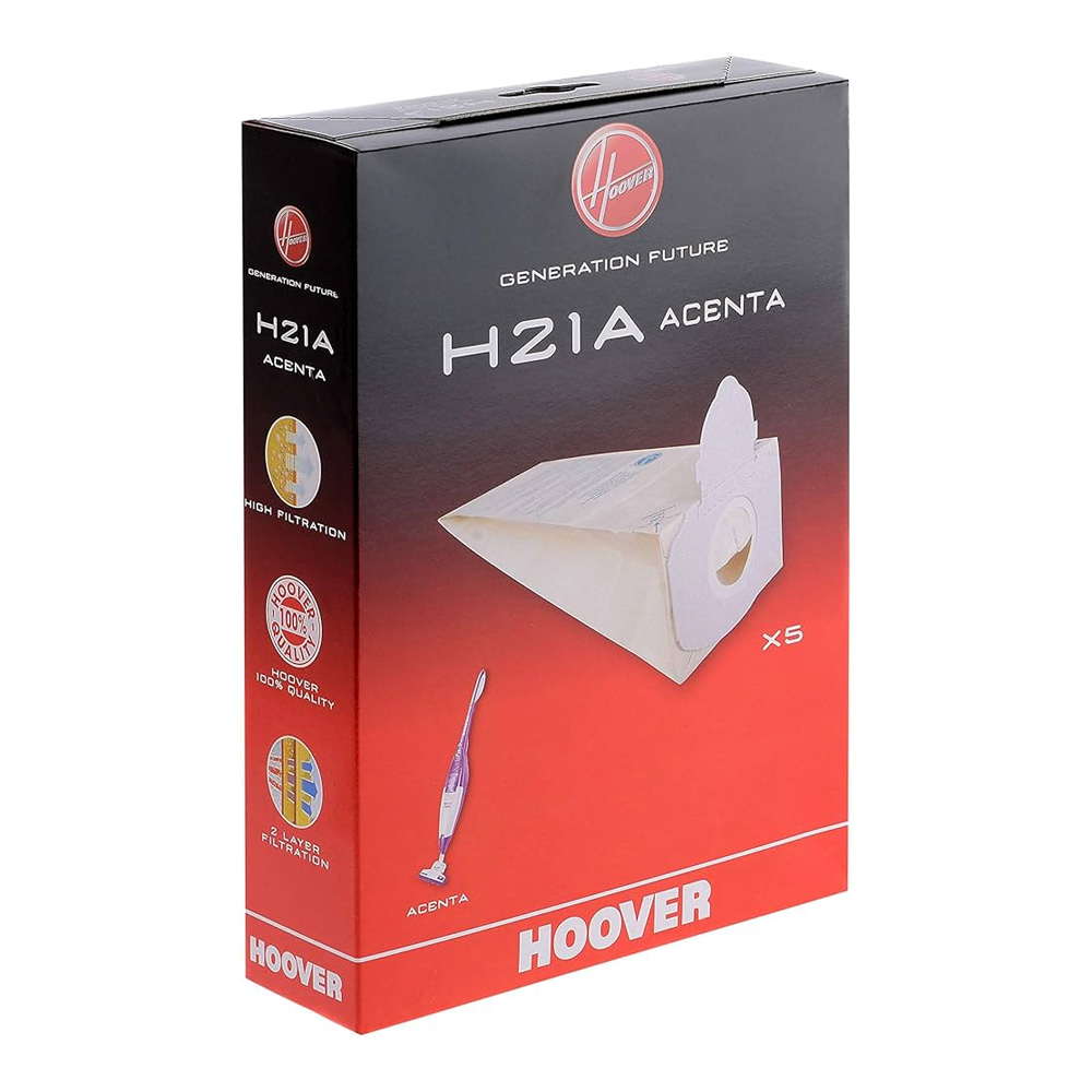 Pack of 5 Acenta H21A paper bags