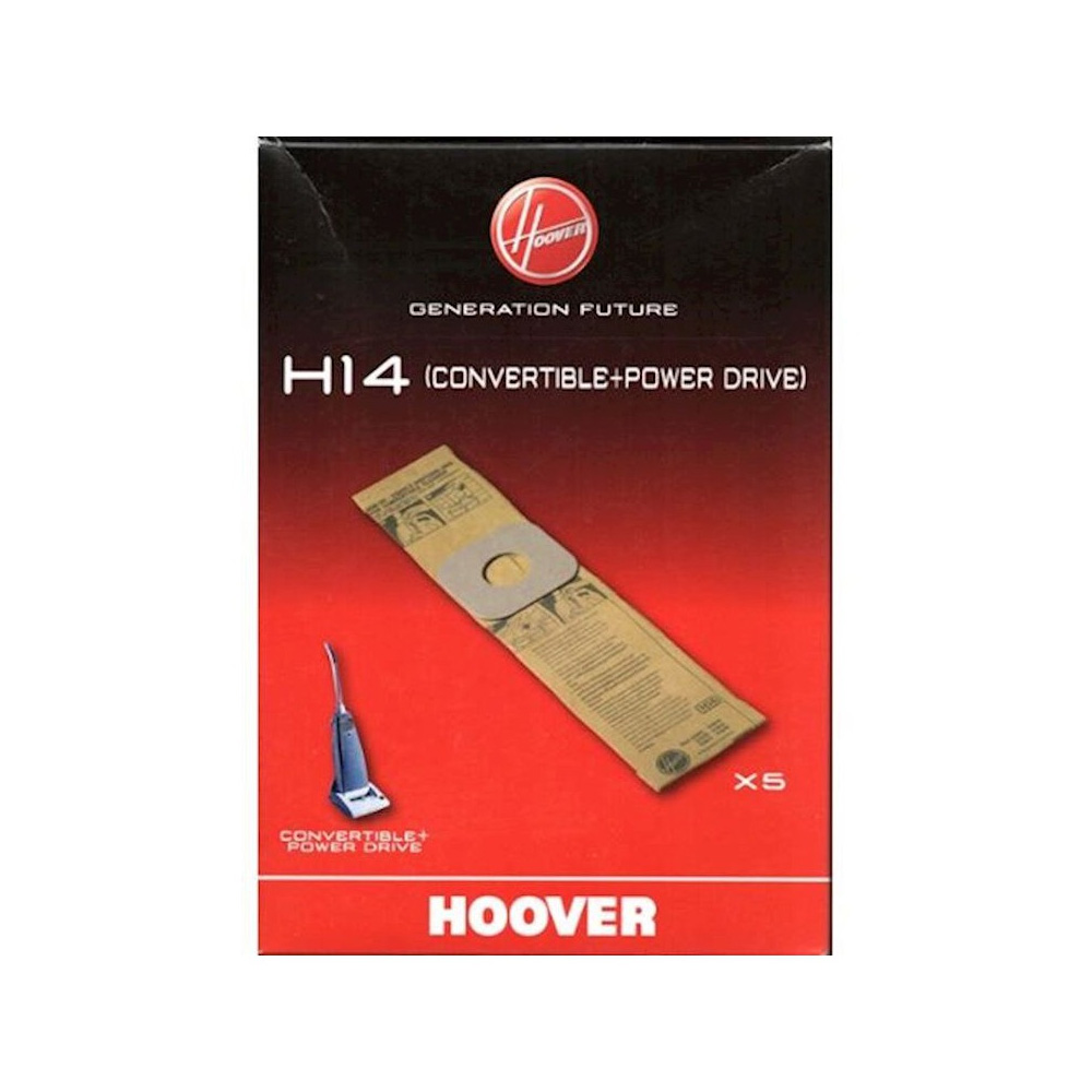 Pack of H14 Powerdrive paper bags
