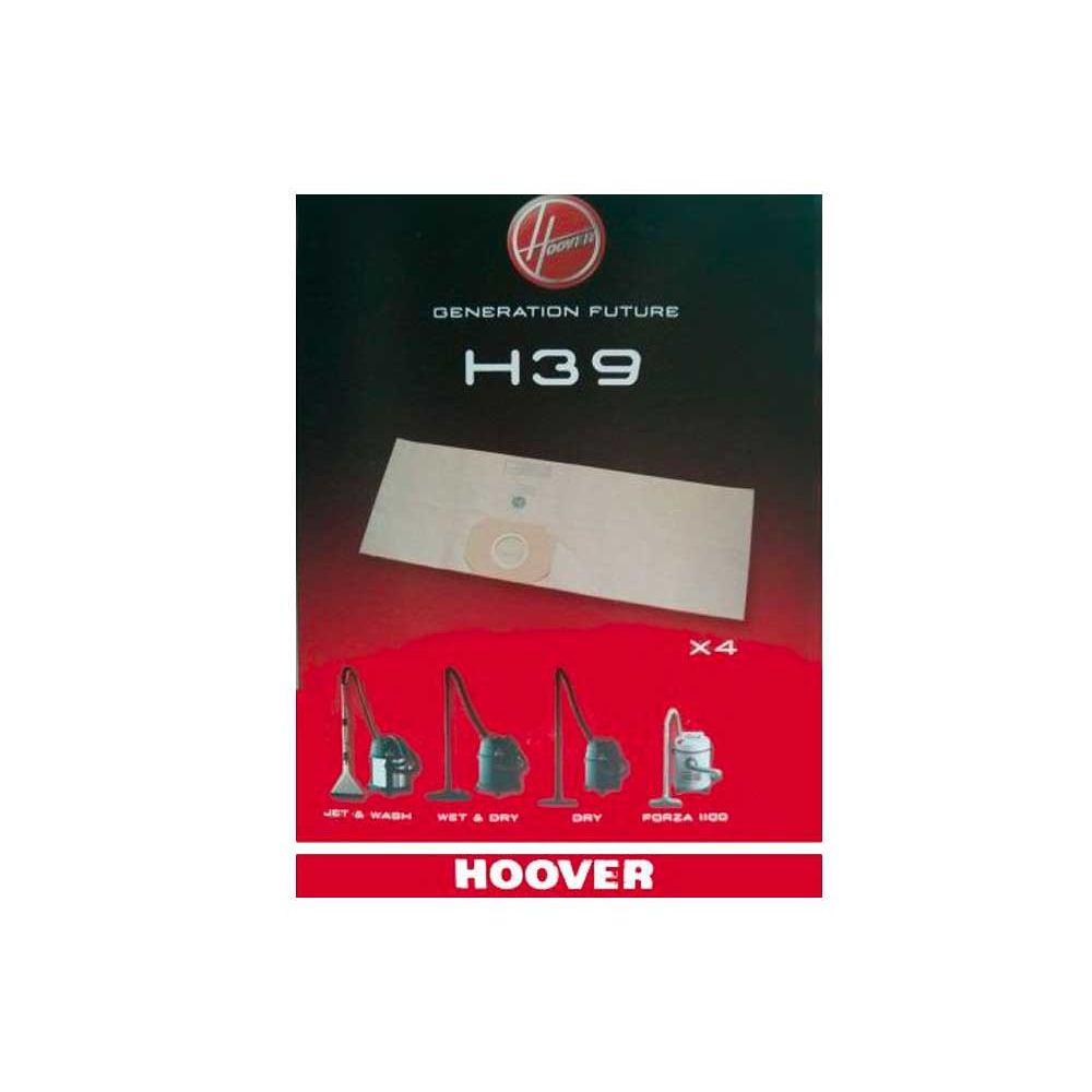 Pack of 5 paper bags H39