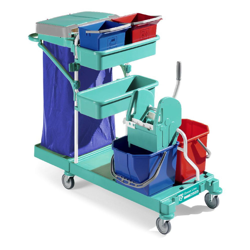Green 30 professional cleaning trolley