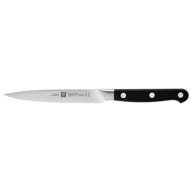 Zwilling Pro Paring Knife, Plain Edge, 13 cm Blade