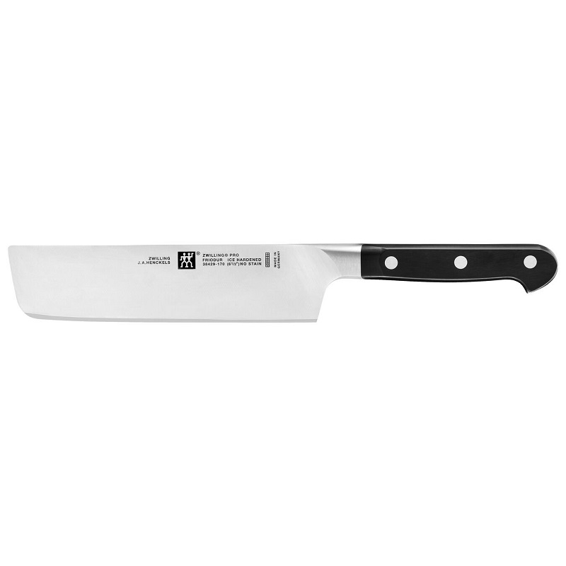 Zwilling Pro Nakiri Knife, Plain Edge, 30 cm