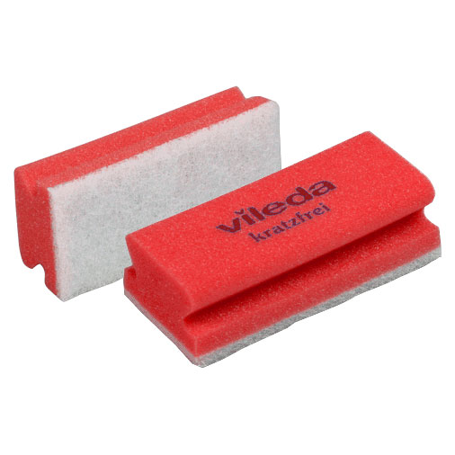 Glitzi Anti-Scratch Sponge - Red