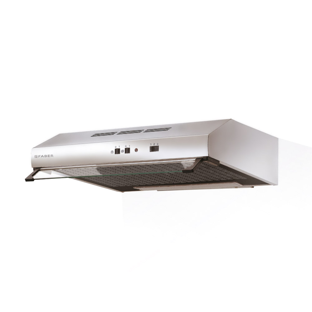 2740 SRM 90 cm built-in under-cabinet kitchen hood, stainless steel, dual motor