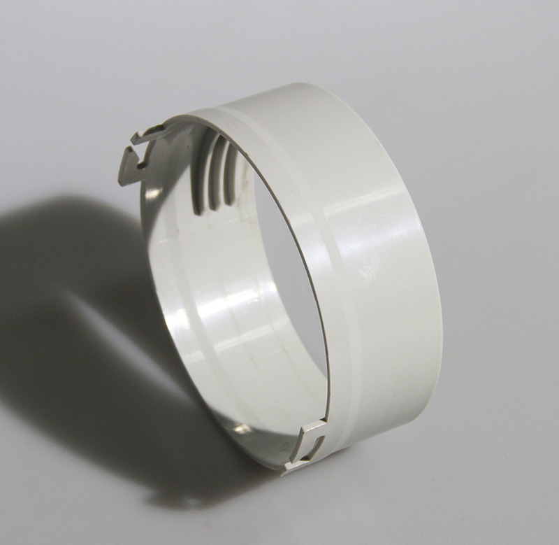 MACHINE-SIDE AIR EXHAUST PIPE CONNECTION