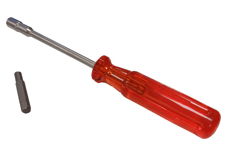 SPECIAL SCREWDRIVER WITH SHORT OVAL-SHAPED INSERT