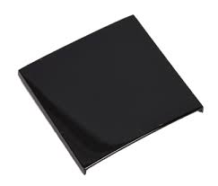 Black container hub cover