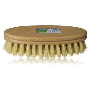 Tampico fiber oval laundry brush