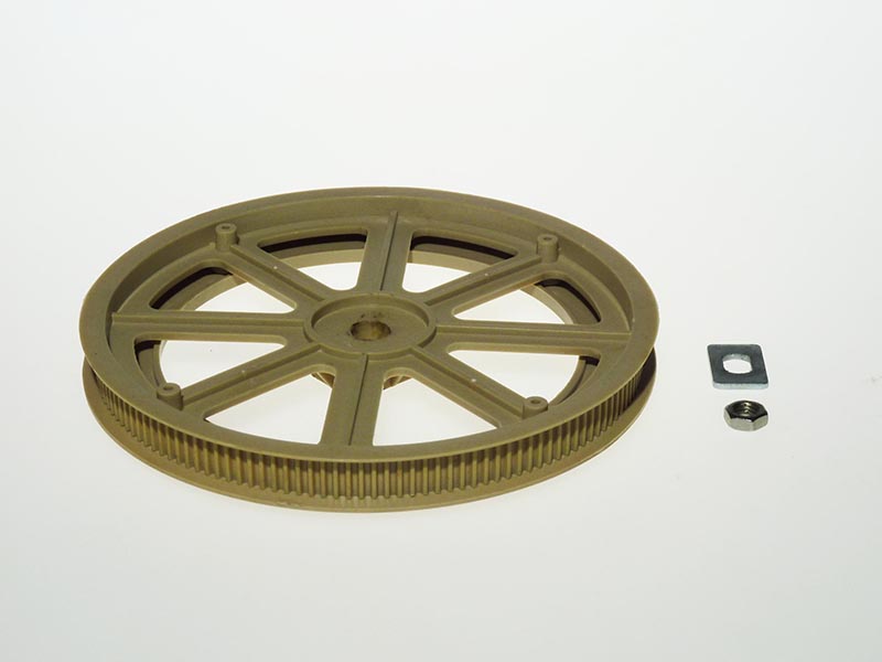 LARGE 10mm mm PULLEY ASSEMBLY including Guide and Nut (for models with the Â “Twist & Lock” system)