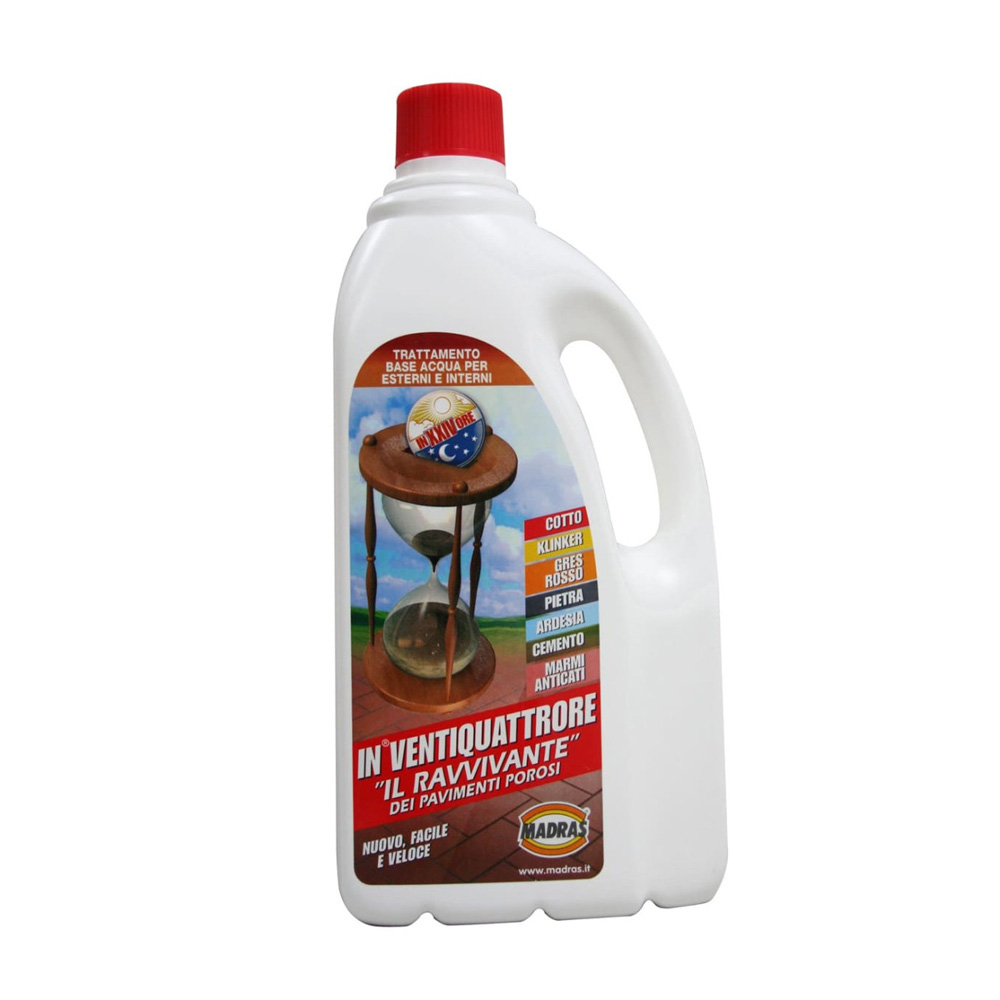 Inventiquattrore 1 liter Madras reviving treatment for outdoor and indoor floors